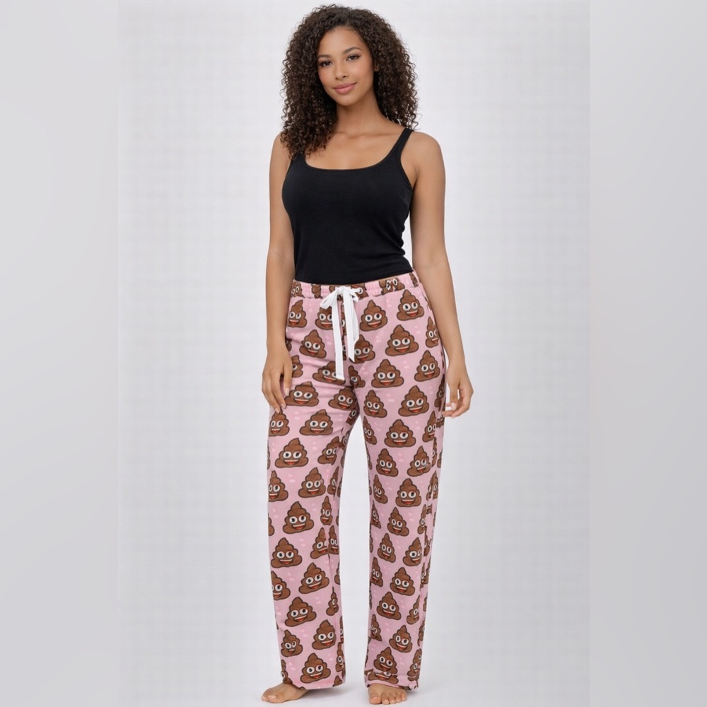 Women’s Pink Emoji Pajama/Lounge Pants